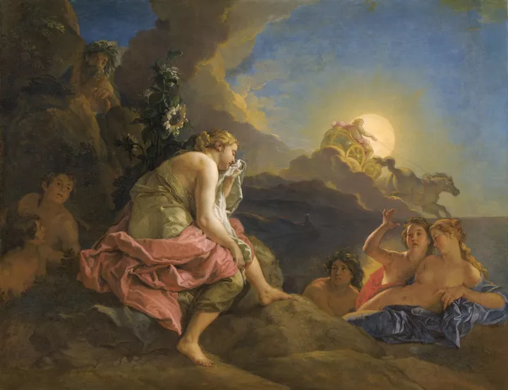 Clytie changée en tournesol