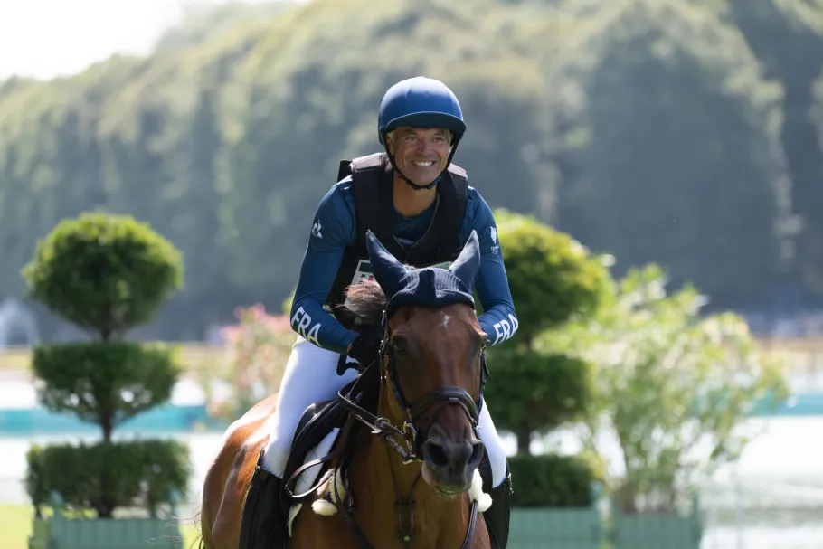 Epreuves d'équitation au château de Versailles