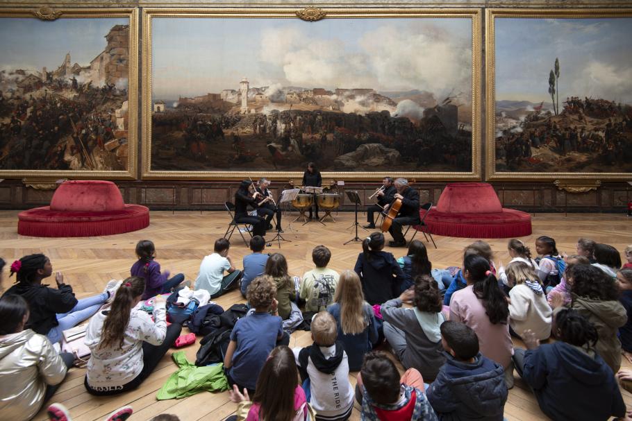 Visite musicale dans la Galerie des Batailles