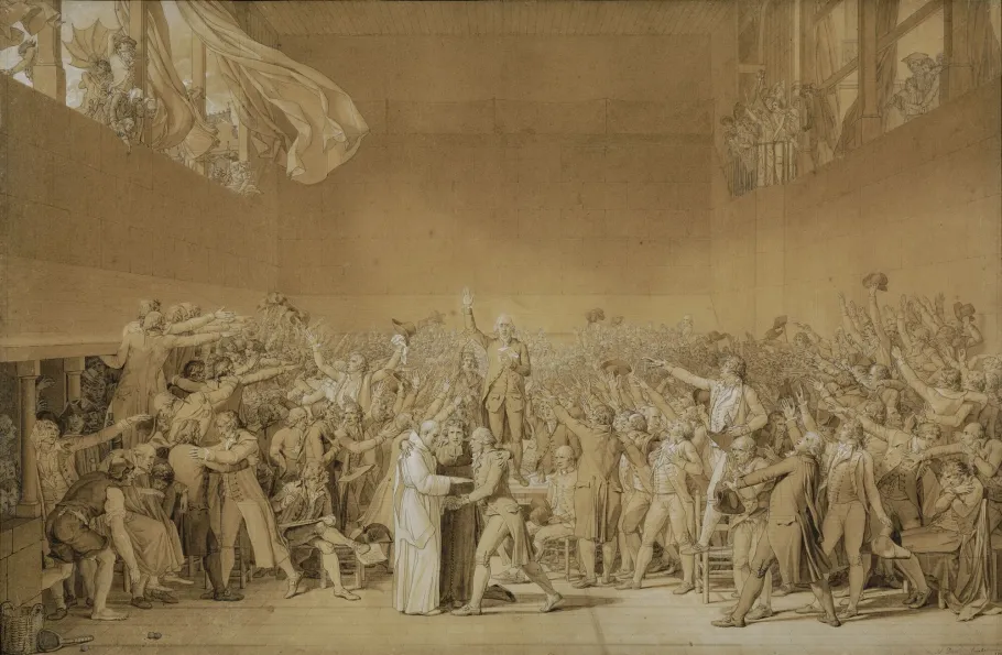 Le serment du Jeu de Paume, 20 juin 1789 Le serment du Jeu de Paume, 20 juin 1789